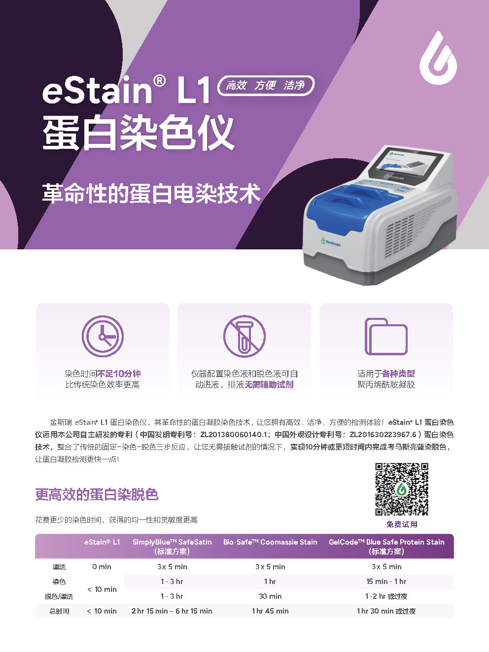 eStain<sup>®</sup>快速蛋白染色仪